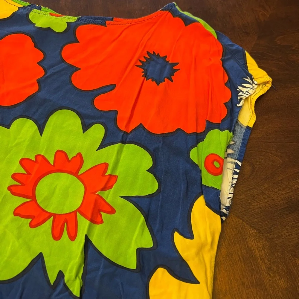Marimekko Kukkatori print Floral Top - Picture 5 of 9